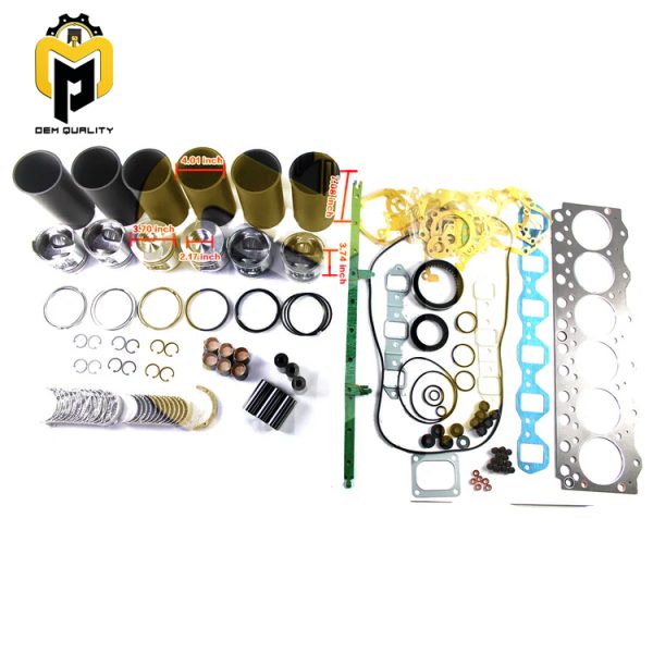 Engine Rebuild Kit S6D95 6D95L for Komatsu PC200-6 PC220-6 PC180-3 Excavator